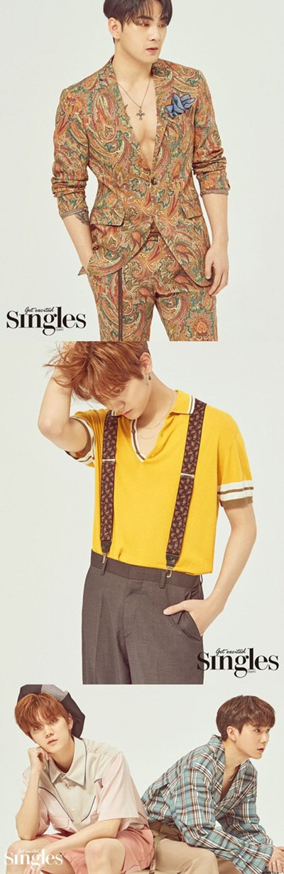 뉴이스트 W JR, 아론, 백호, 렌<싱글즈 제공>